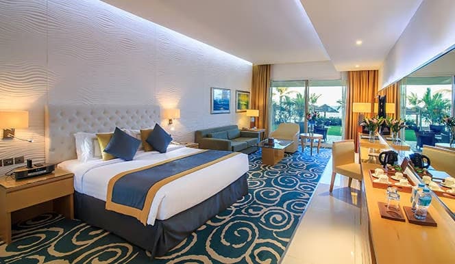 Double Beach Villa full double bed