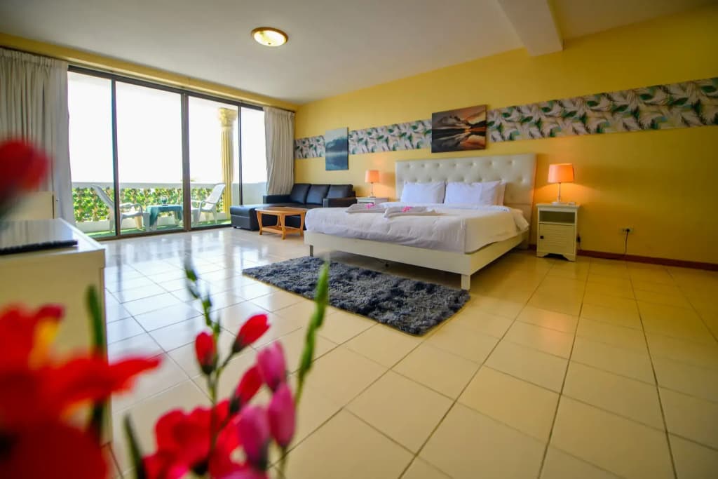 Deluxe Double room with sea view full double bed