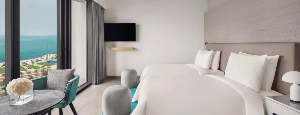 Deluxe Double room with Island Sea view twin beds