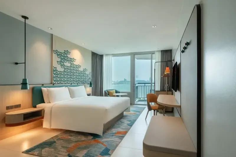 Standard Bay Tower Double room beachview full double bed