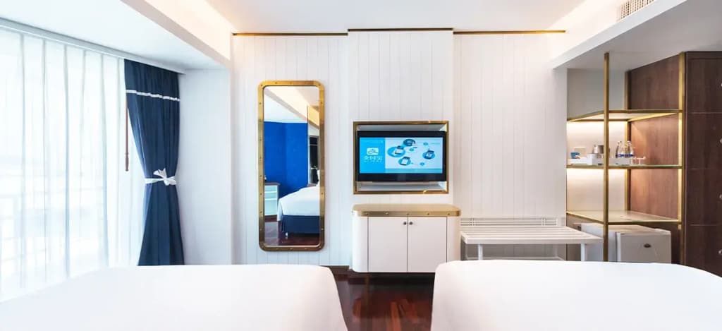 Deluxe Double room full double bed