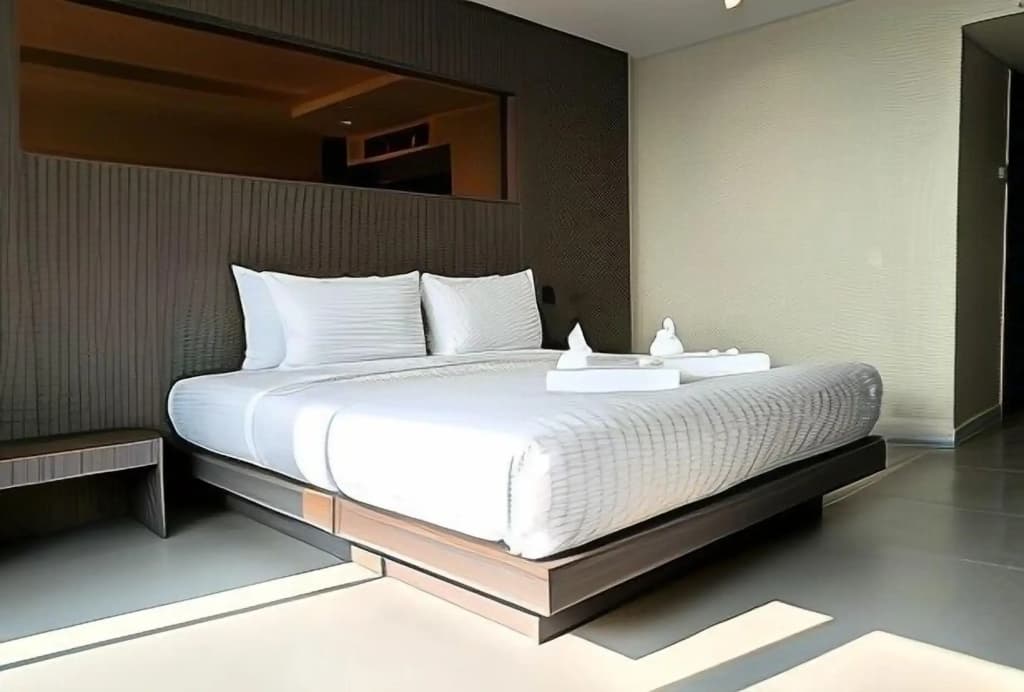 Ocean Deluxe Double room full double bed