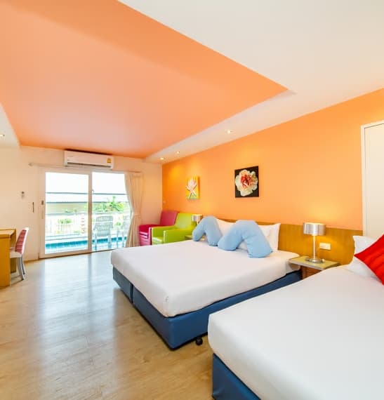 Deluxe (balcony not guaranteed) Triple room