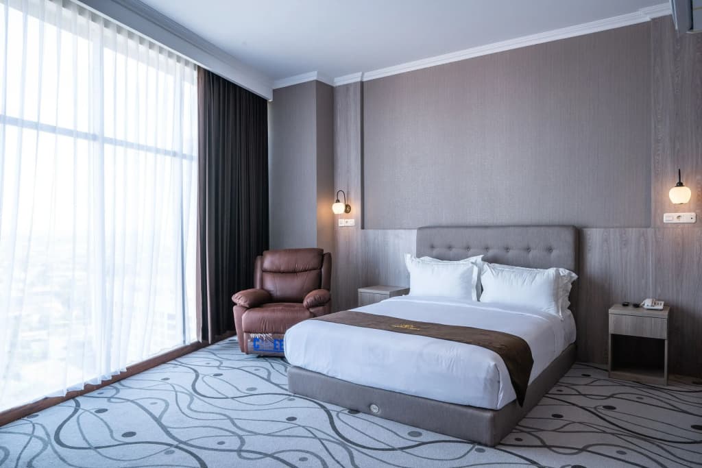 Double Junior Suite full double bed