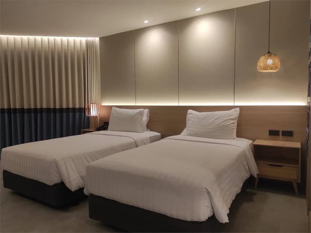 Deluxe Double room twin beds