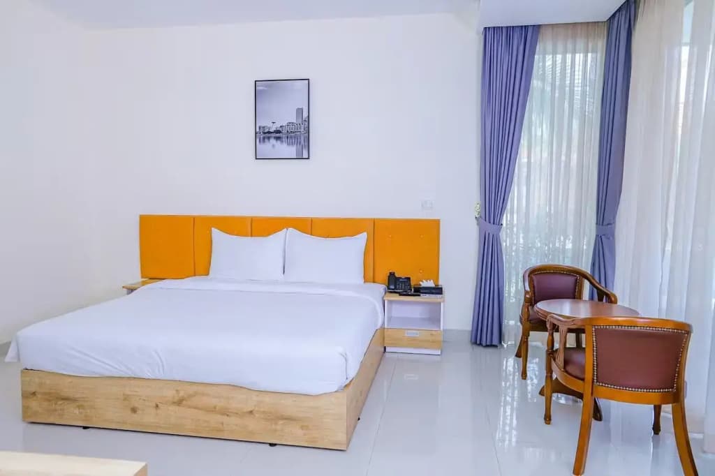 Double Villa with pool view full double bed