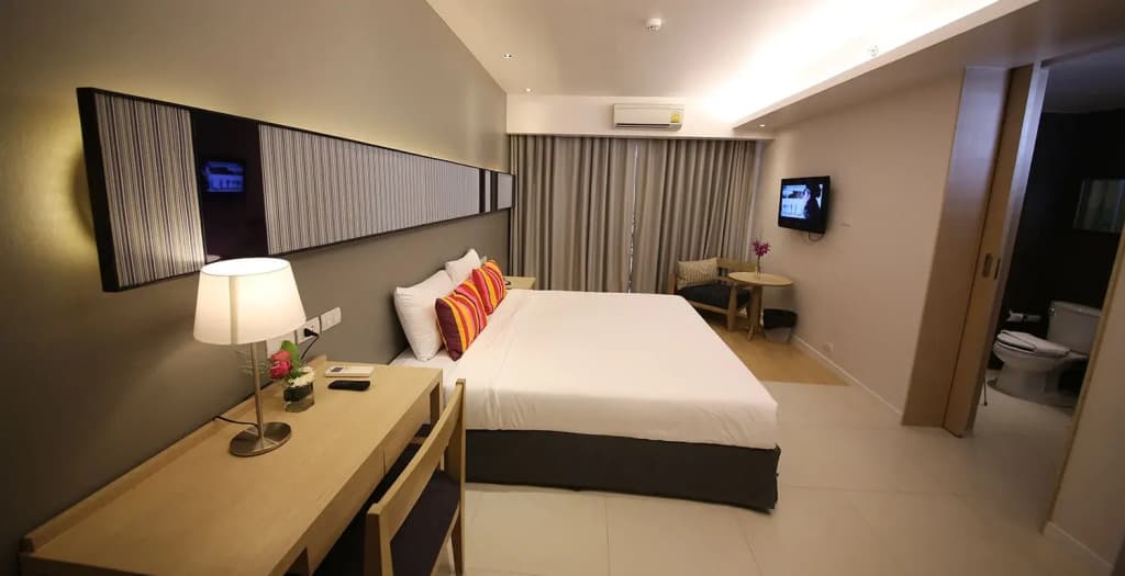 Sun Deluxe Double room full double bed