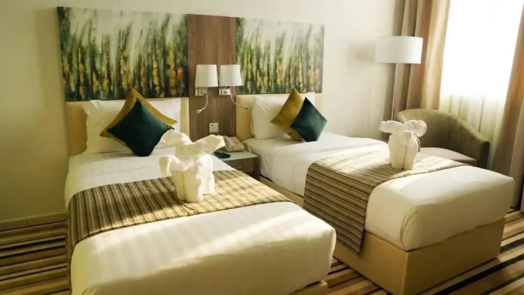 Deluxe Double room twin beds