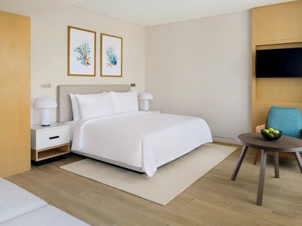 Beachfront with Private Terrace Double Junior Suite full double bed
