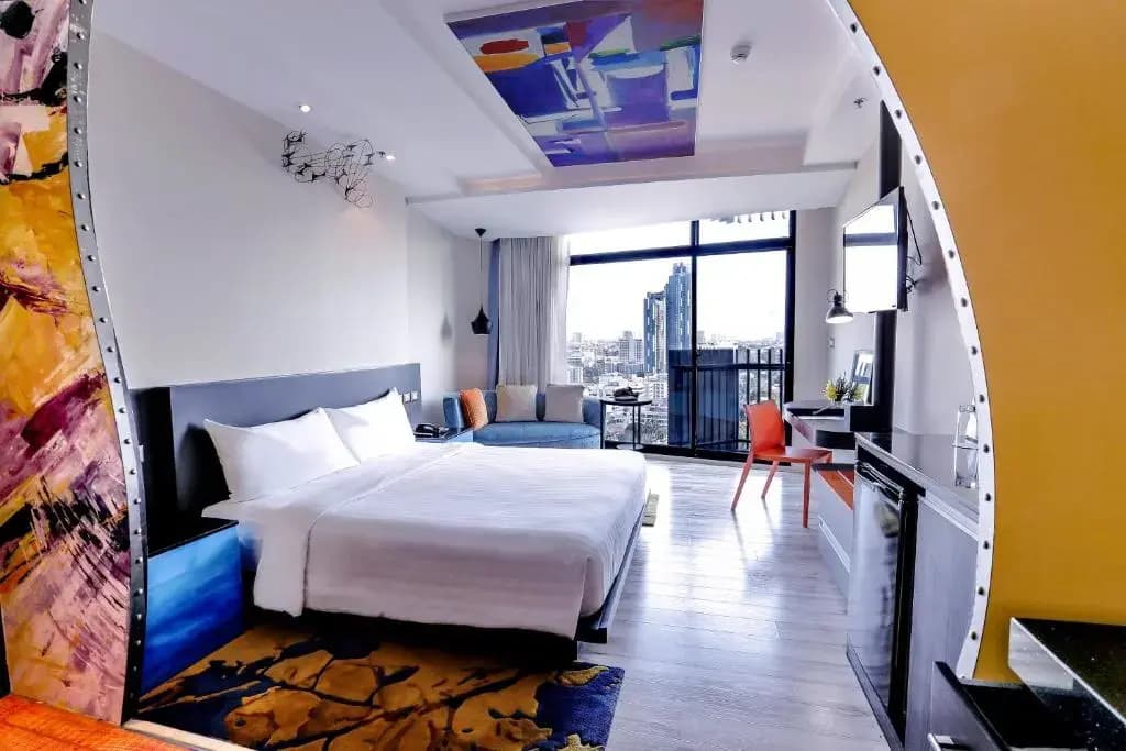 Deluxe Double room full double bed