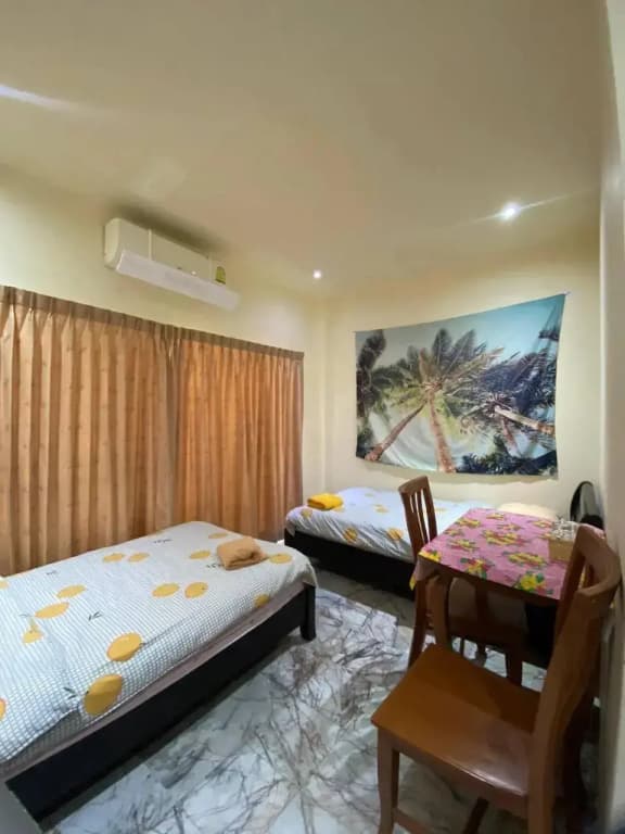 Budget Without Window Double room twin beds