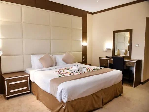 Double Junior Suite full double bed