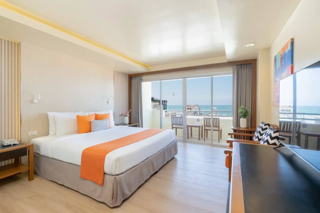 Standard Double room with sea view full double bed