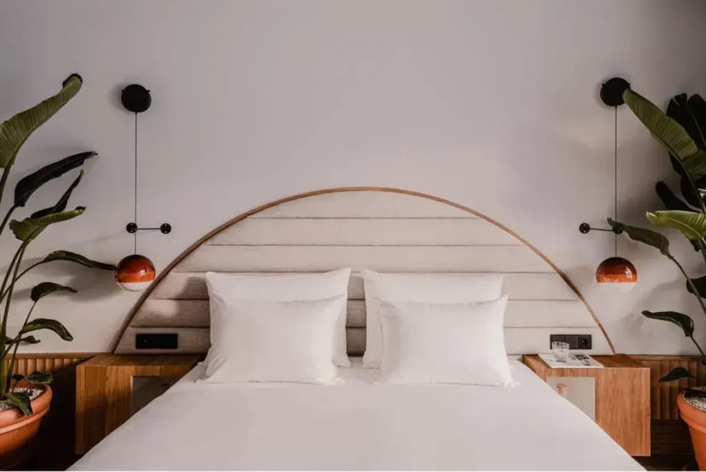 1 Bedroom Double Suite with balcony and with garden view full double bed