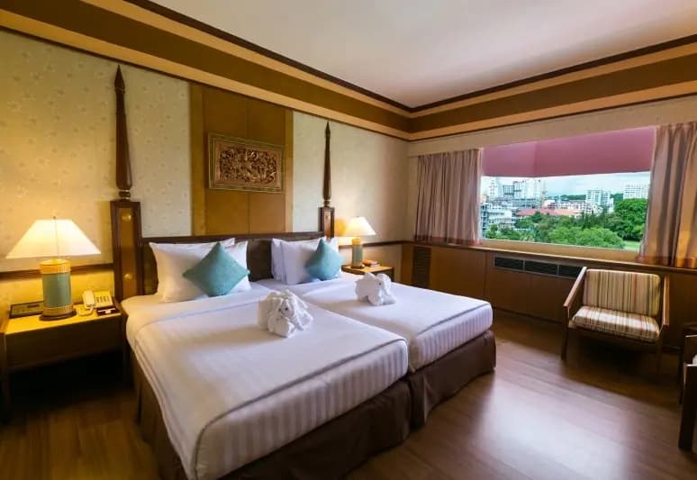 Superior Double room with golf view twin beds