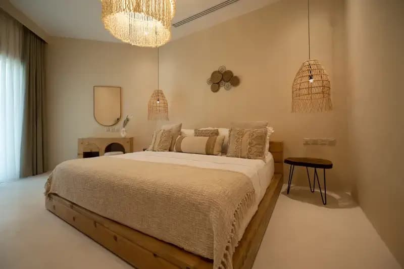 Boho Chic Double Suite full double bed