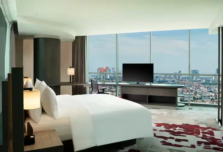 Loft Double Duplex Suite full double bed