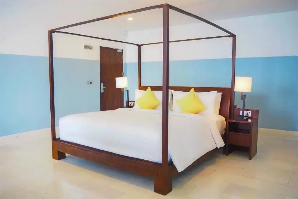 1 Bedroom Premier Double Villa full double bed