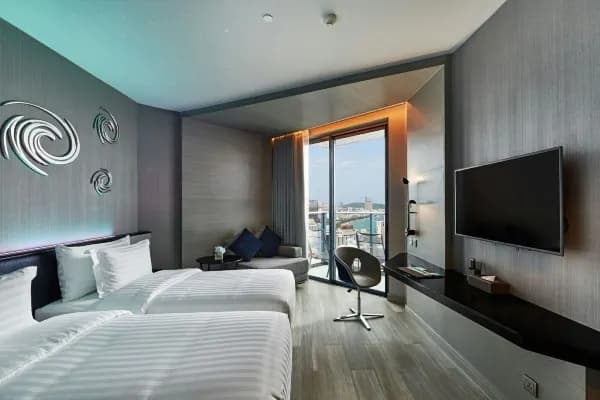 Superior Double room with sea view twin beds