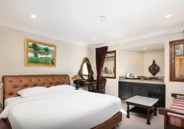 Deluxe Double room full double bed