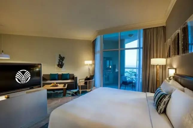 Double Suite with garden view full double bed