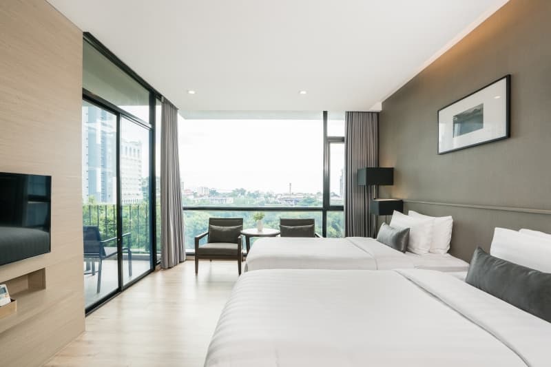 Deluxe Double room twin beds