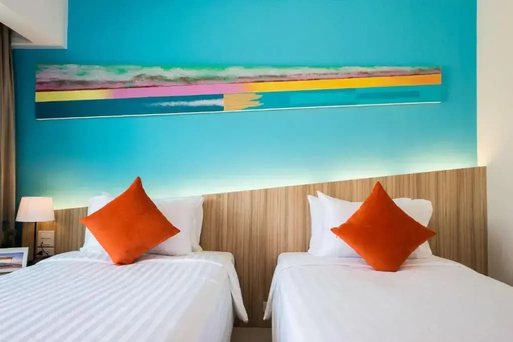 Deluxe Double room twin beds