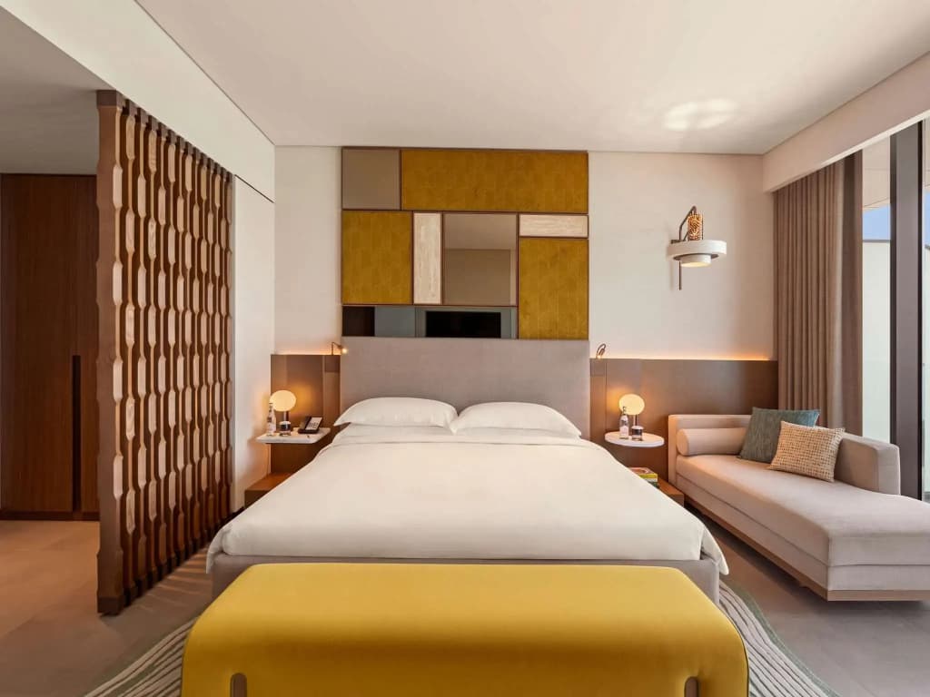 Signature Double room with panoramic sea view full double bed