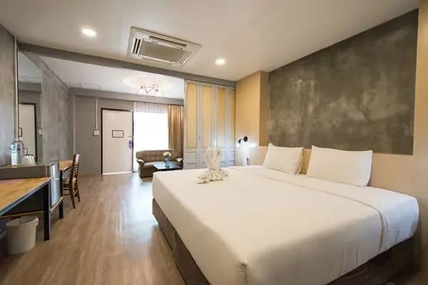 Deluxe Double room full double bed
