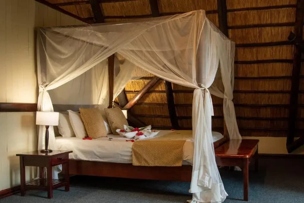 Standard Double room with river view full double bed