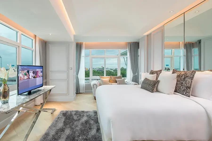 2 Bedrooms Double Penthouse full double bed