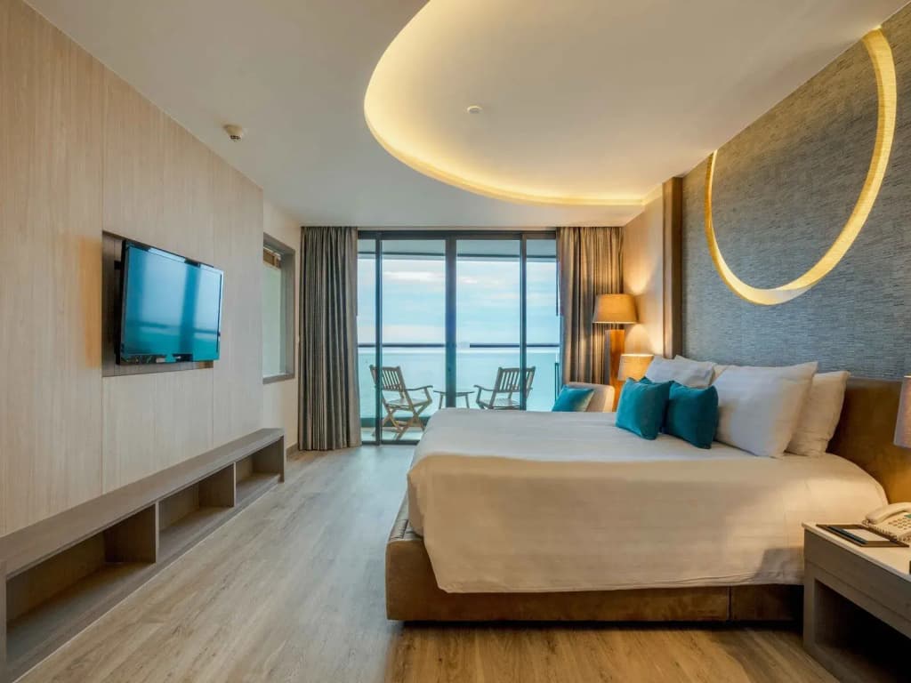 Dara Deluxe Double room with sea view full double bed