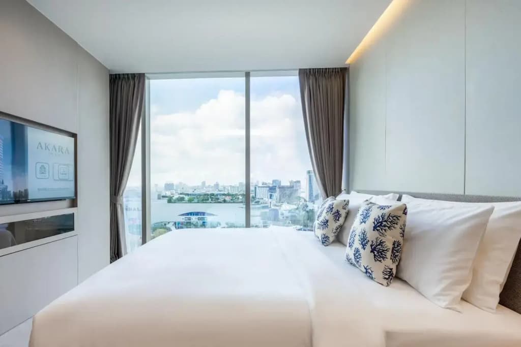 Aqua Deluxe Double room with sea view full double bed