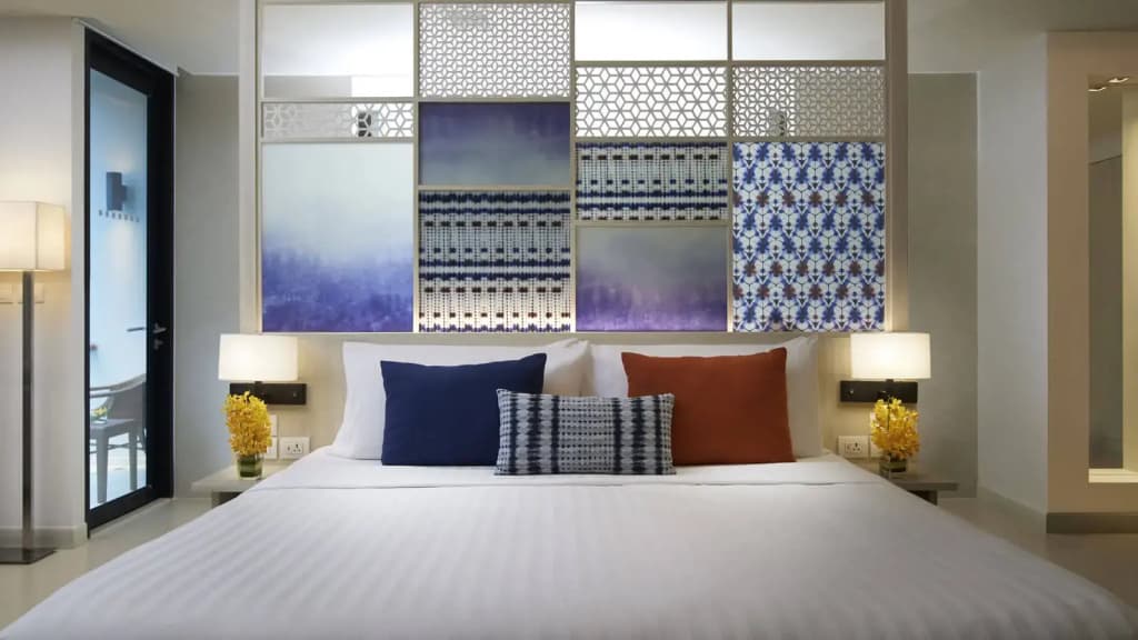 Grand Deluxe Double room with ocean view full double bed