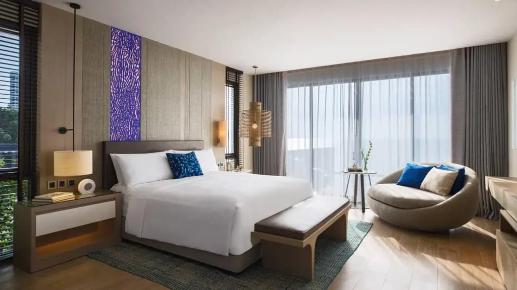 2 Bedrooms Double Villa with view full double bed