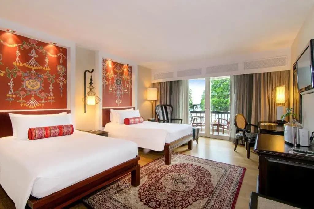 Ocean Deluxe Double room twin beds
