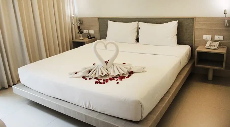 Deluxe Double room full double bed