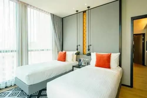 2 Bedrooms Premier Quadruple room with sea view