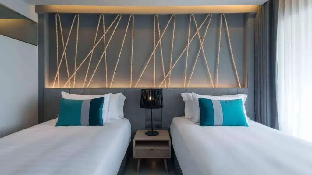 Superior Double room with sea view twin beds