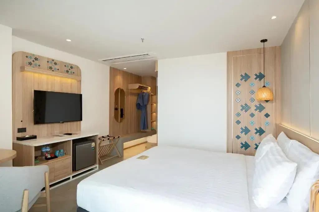 Deluxe Double room with sea view twin beds