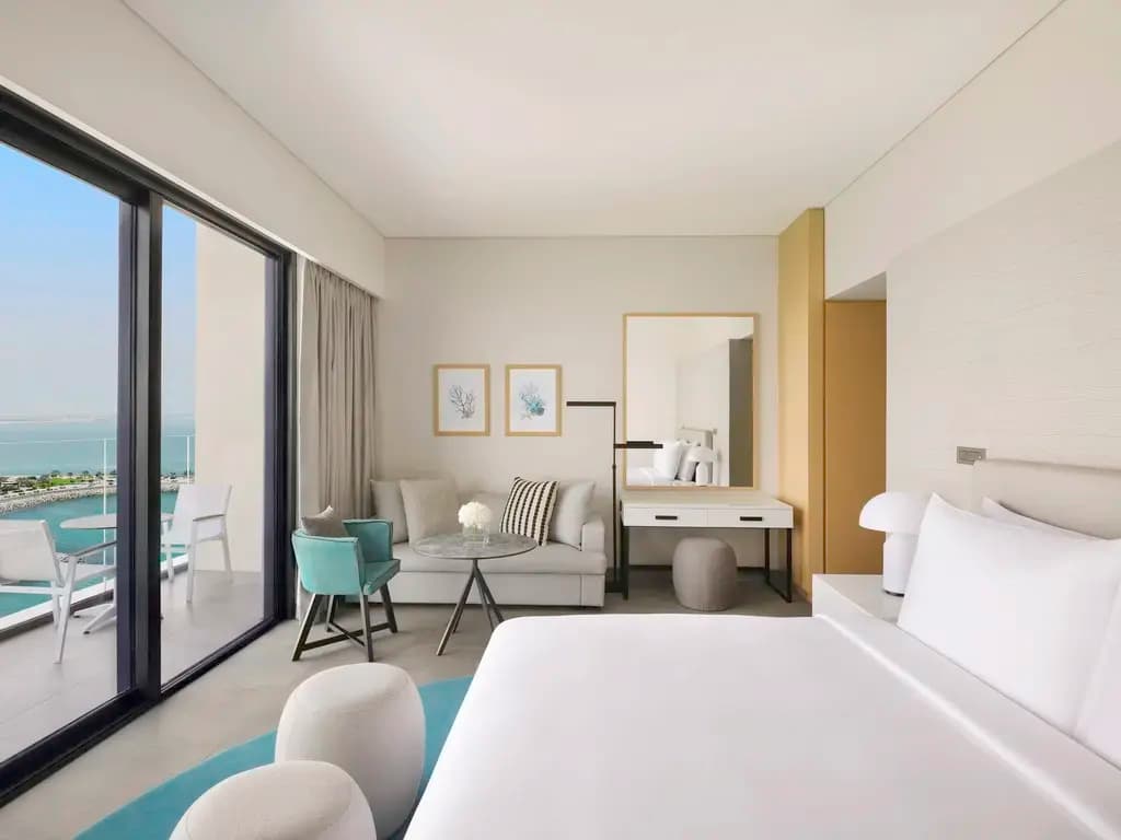Deluxe Double room with Island Sea view full double bed