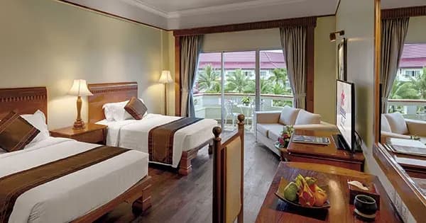 Double Junior Suite twin beds