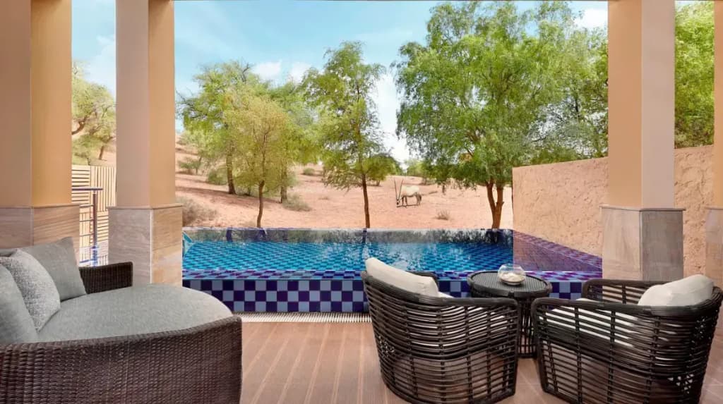 Al Rimal Double Villa twin beds