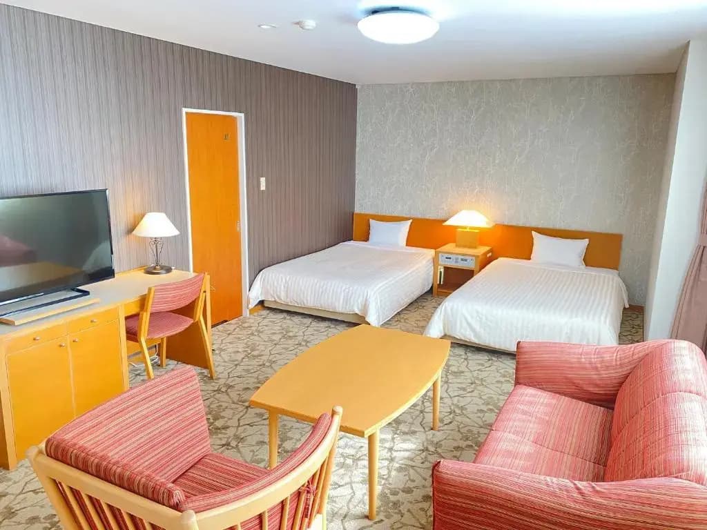 Deluxe Double room twin beds