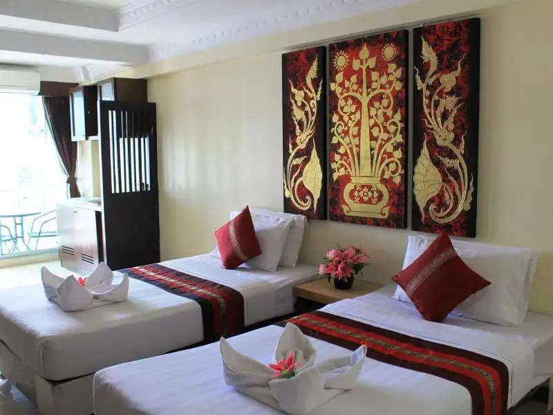 Superior Double room with balcony twin beds