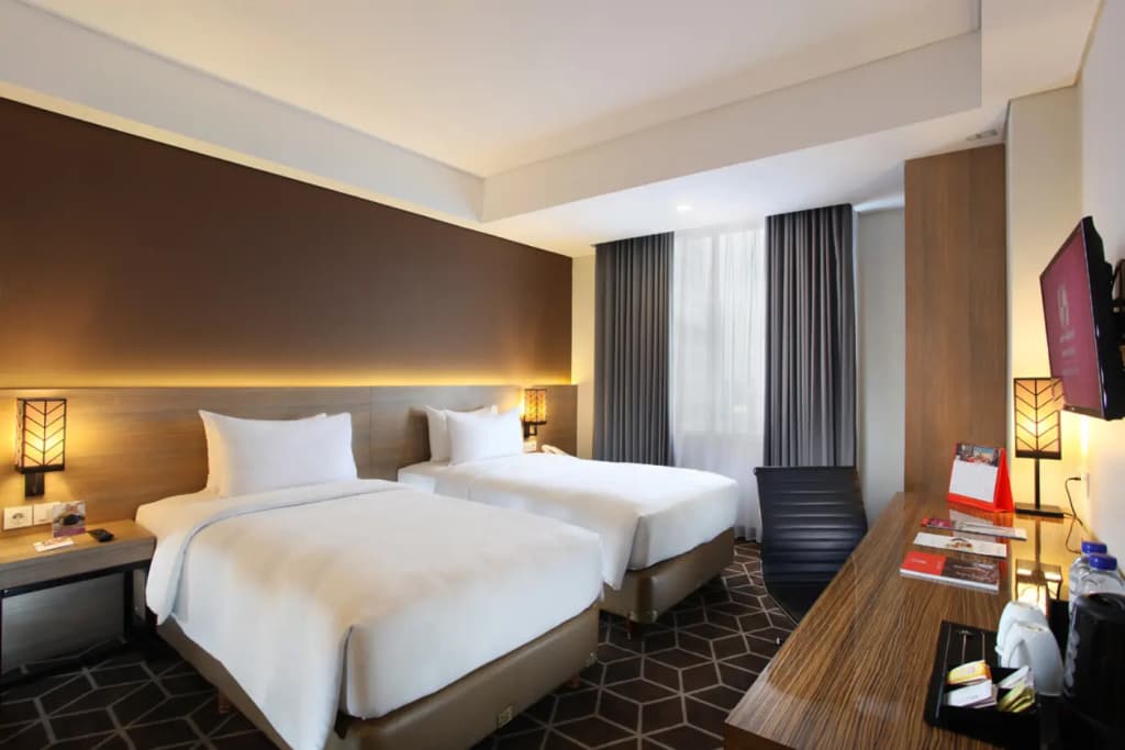 Deluxe Double room twin beds