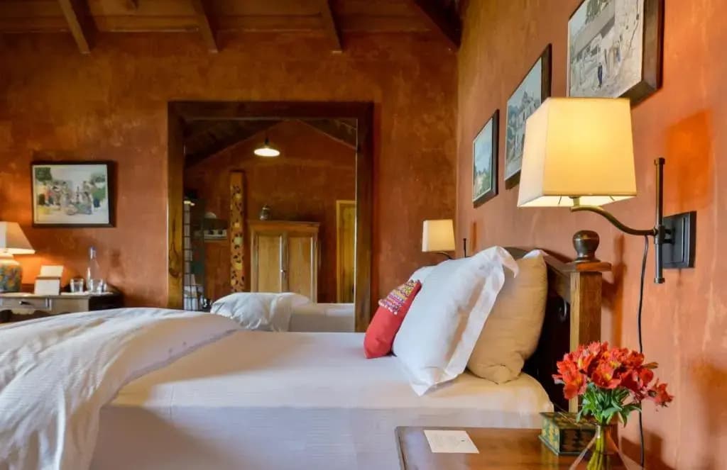 Deluxe Double room with balcony full double bed