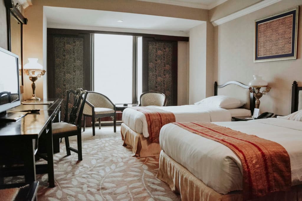Deluxe Double room twin beds
