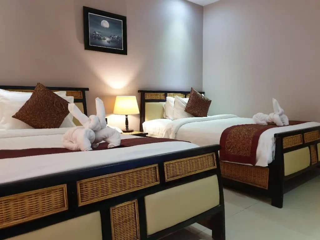 Deluxe Double room twin beds