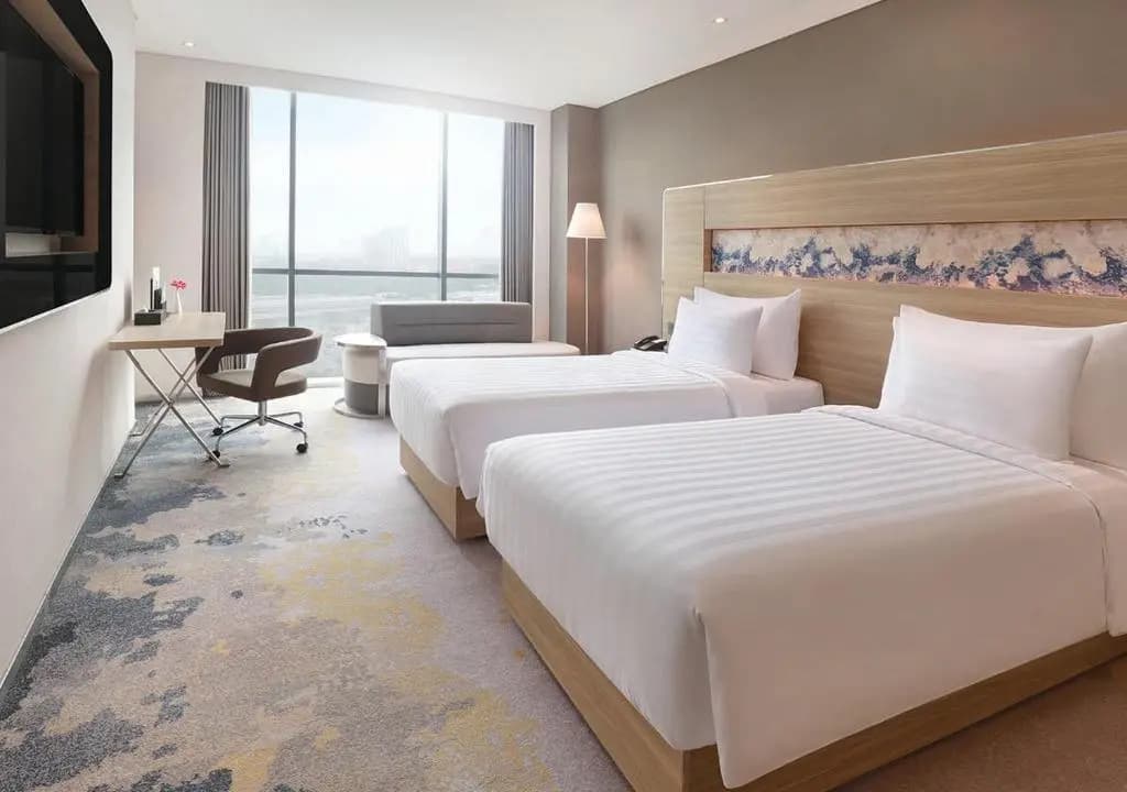 Deluxe Double room twin beds